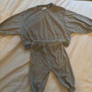 Kindly the Label 1T Terrycloth Set in Grey